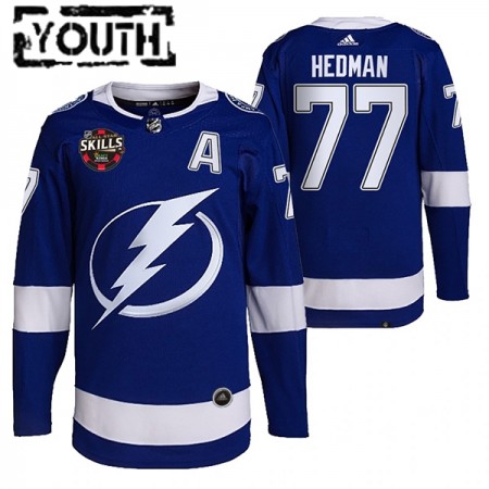 Tampa Bay Lightning Trikot Victor Hedman 77 2022 NHL All-Star Skills Authentic - Kinder